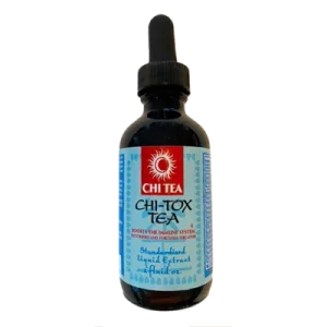 Liver detoxification by Chi Tea bottle